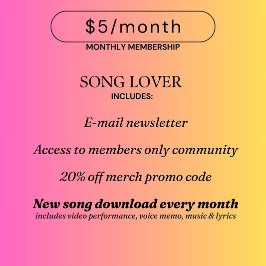 Fan Club + Community - Song Lover