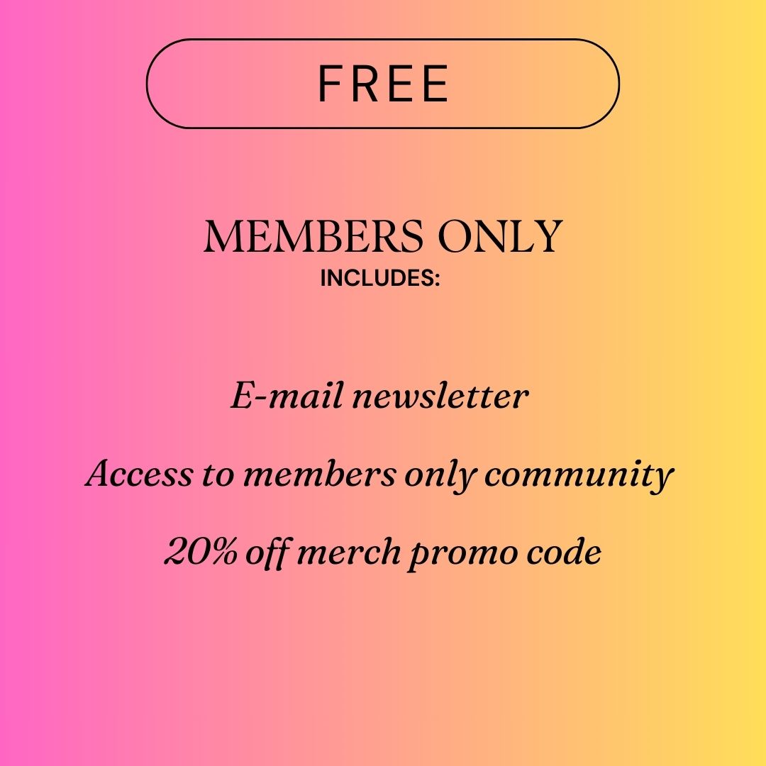 Fan Club + Community - Members Only